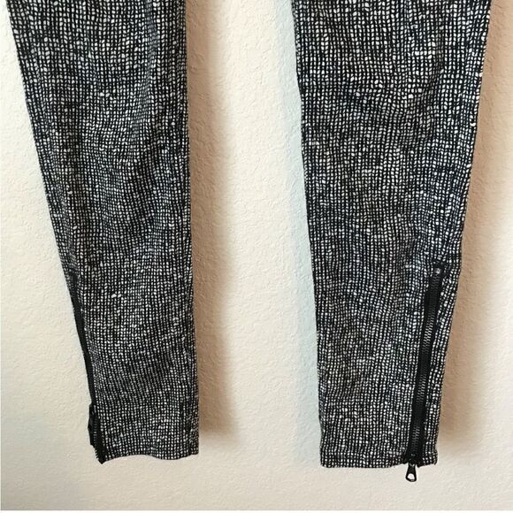 EUC Rag & Bone Linton zip tweed skinny jeans in size 27 black white - Picture 5 of 9